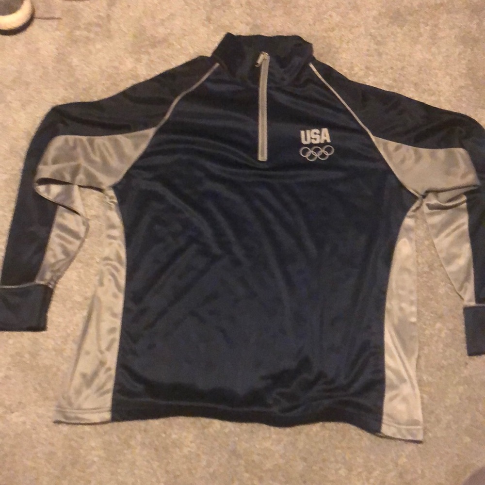 Replica team USA zip up shirt